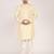Men's solid cotton straight kurta