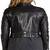 Women’s soft  black lambskin leather jacket café racer jacket