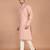 Men's straight cotton printed kurta