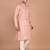 Men's straight cotton printed kurta
