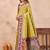 Neon wine soft silk blend banarasi jacuard work designer party wear saree with unstitched blouse piece