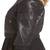 Women’s black lambskin leather jacket quilted shoulder stylish look