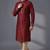 Maroon embroidered dupion silk kurta pyjama