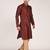 Men’s premium jacquard kurta with thread work