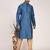 Men's woven design work jacquard kurta