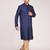 Men’s premium jacquard kurta with thread work