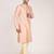Men’s premium jacquard kurta with thread work