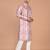 Men’s designer printed silk kurta