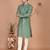 Men's solid silk straight kurta