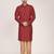 Men's solid silk straight kurta