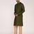 Men's solid silk straight kurta