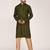 Men's solid silk straight kurta