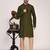 Men's solid silk straight kurta