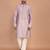 Men's premium silk kurta with regular thread work