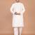 Men's premium silk kurta with regular thread work