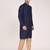 Men's premium silk kurta with regular thread work