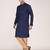 Men's premium silk kurta with regular thread work