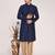 Men's premium silk kurta with regular thread work
