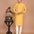 Men's solid silk straight kurta