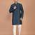 Men's solid silk straight kurta