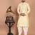Men's premium silk kurta with thread work