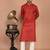 Men's printed cotton kurta