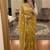 Light Yellow Color Embroidery Work Chiffon Saree