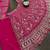 Pink georgette embroidery lehenga CHOLI