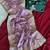 Lavender  Color  golden embroidery Codding dori work with sequins work Silk Saree