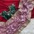 Lavender  Color  golden embroidery Codding dori work with sequins work Silk Saree