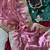Onion Pink  Color  golden embroidery Codding dori work with sequins work Silk Saree