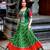 Women's Tasar Silk Leheriya Print Lehenga Choli Set