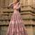 Women's Fendi Sequins & Thread Work Party Wear Lehenga