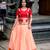 Women's Cotton Silk Jacquard Zari Work Lehenga Choli