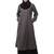 2 Piece Women Abaya Burqa Dress Double Color Sided Pocket