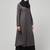 2 Piece Women Abaya Burqa Dress Double Color Sided Pocket