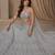 GREY FAUX GEORGETTE PARTY WEAR EMBROIDERY LEHNGHA CHOLI