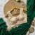 Green Color sequence Handwork Silk Blend Saree