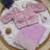 Light Lavender Color ThreadWork Butta And Border Work Organza Saree
