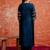 Floral embroidered viscose rayon v neck kurta trouser & dupatta set