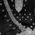  women's black chanderi cotton embroidered unstitched salwar kameez with dupatta