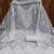  women's grey chanderi cotton embroidered unstitched salwar kameez with dupatta
