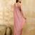 Pink Silk Blend Beads Embroidery With Sequence Work Saree with Unstitch Blouse Piece For Women