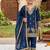 Designer party wear heavy silk kids top pent & dupatta set