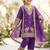 Designer party wear heavy silk kids top pent & dupatta set