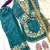 Kids festival wear black embroidered silk kurta plazzo set