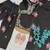 Designer party wear heavy natural crep kids patiala set