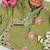 Designer party wear heavy natural crep kids patiala set