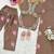 Designer party wear heavy natural crep kids patiala set