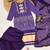 purple bandhani print sharara set